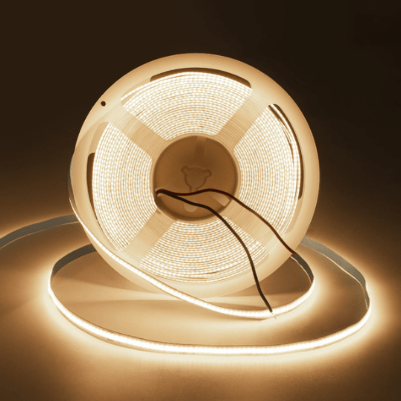 10M Tira LED COB 24V 3000K Blanco CALIDO 10W / Mt - Wattko